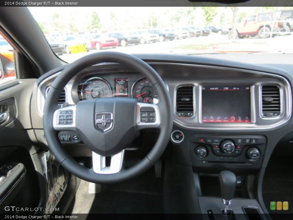 Black Interior Dashboard for the 2014 Dodge Charger R/T #86462142