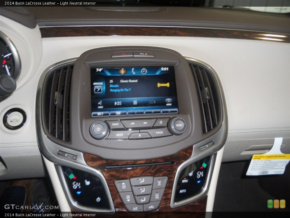 Light Neutral Interior Controls for the 2014 Buick LaCrosse Leather #86463747