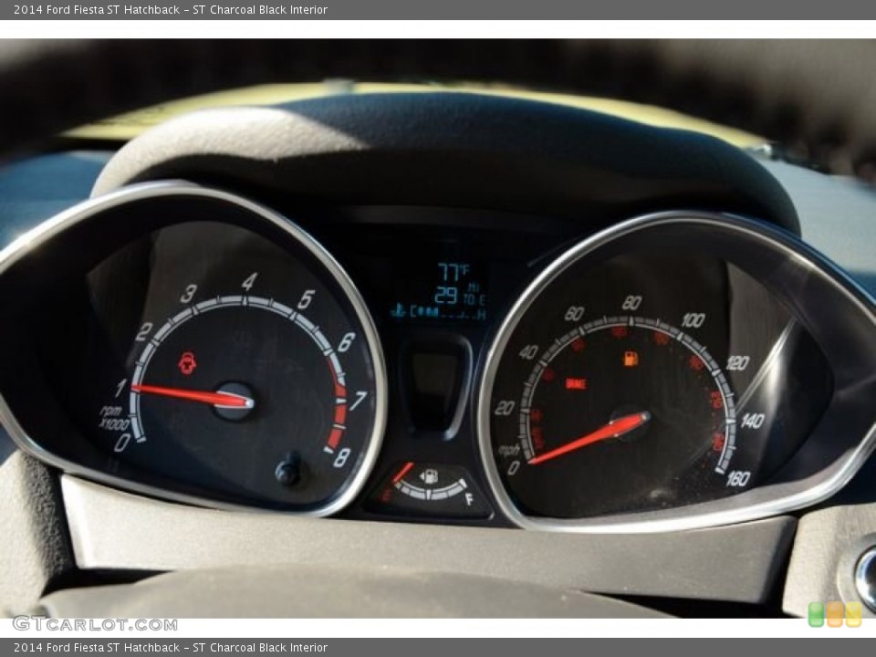 ST Charcoal Black Interior Gauges for the 2014 Ford Fiesta ST Hatchback #86464692