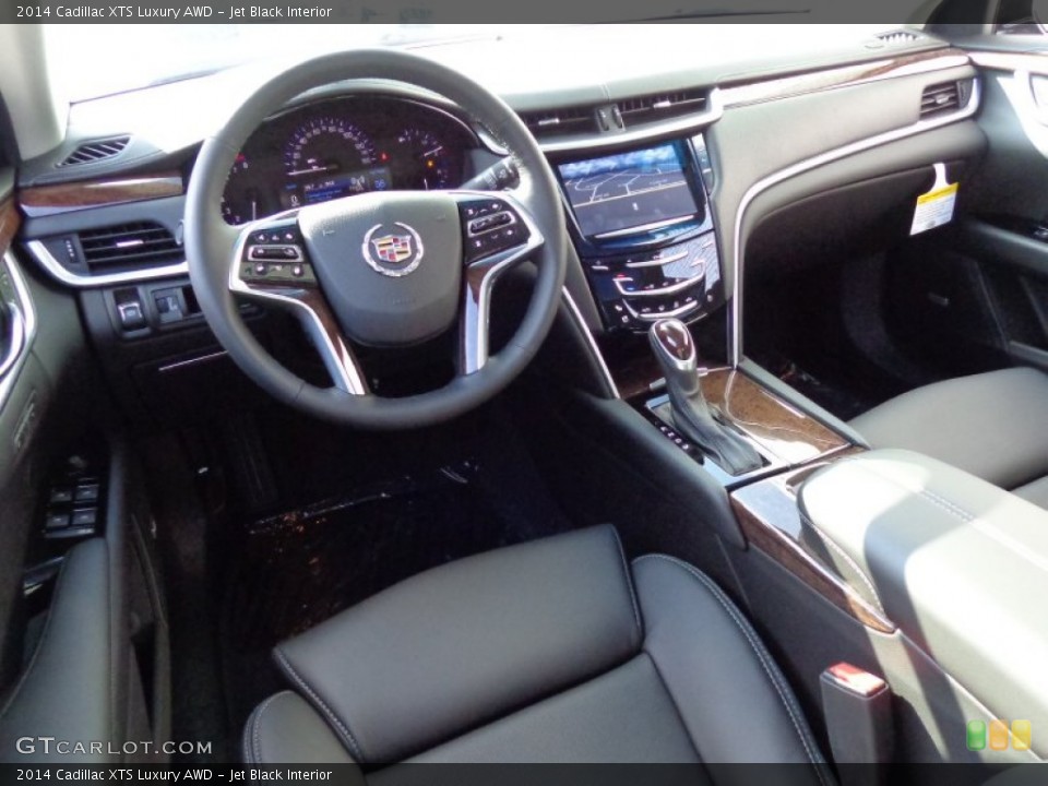 Jet Black Interior Prime Interior for the 2014 Cadillac XTS Luxury AWD #86465193