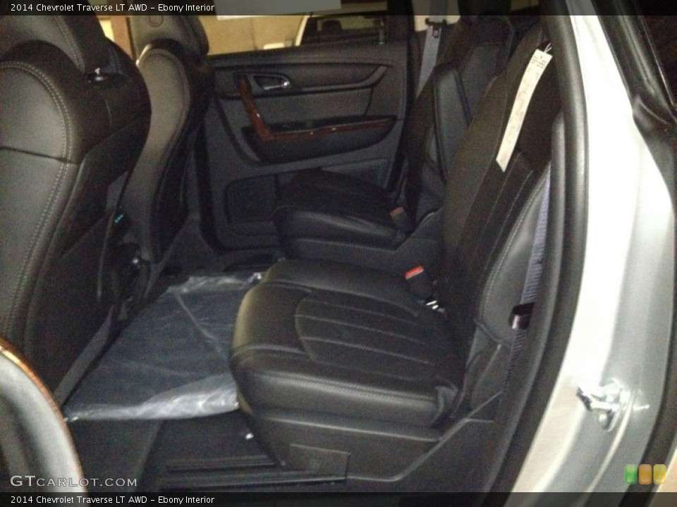 Ebony Interior Rear Seat for the 2014 Chevrolet Traverse LT AWD #86470455