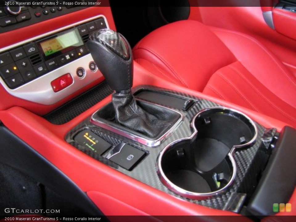 Rosso Corallo Interior Transmission for the 2010 Maserati GranTurismo S #86473806