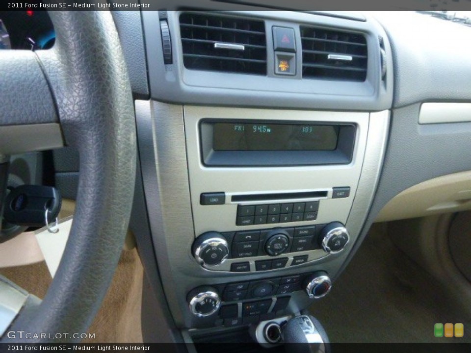Medium Light Stone Interior Controls for the 2011 Ford Fusion SE #86479503