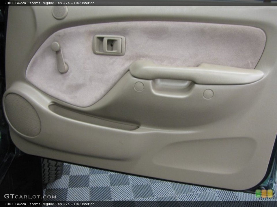 Oak Interior Door Panel for the 2003 Toyota Tacoma Regular Cab 4x4 #86480568
