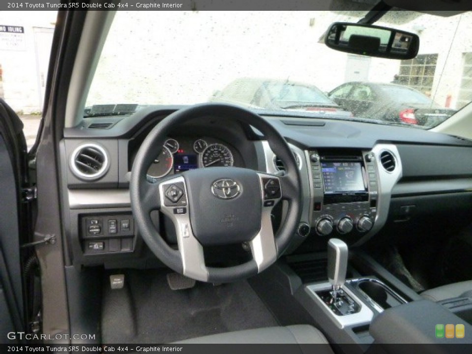 Graphite Interior Dashboard for the 2014 Toyota Tundra SR5 Double Cab 4x4 #86481165