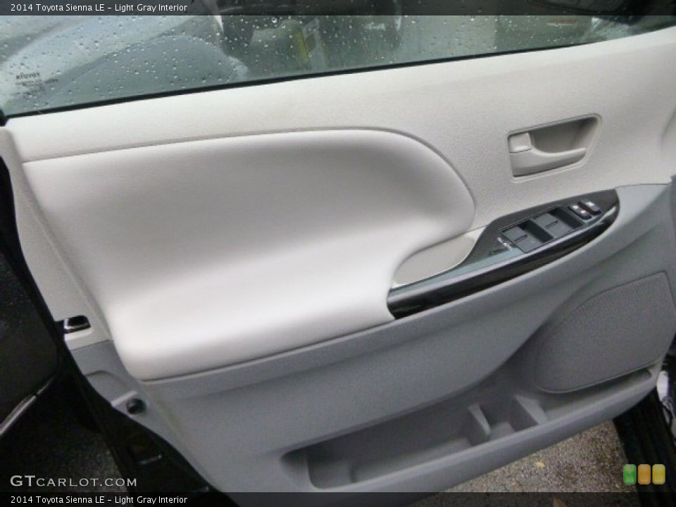 Light Gray Interior Door Panel for the 2014 Toyota Sienna LE #86481645