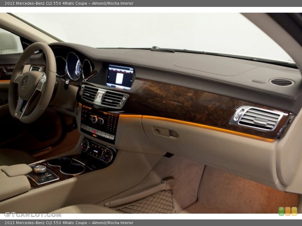 Almond/Mocha Interior Dashboard for the 2013 Mercedes-Benz CLS 550 4Matic Coupe #86483967
