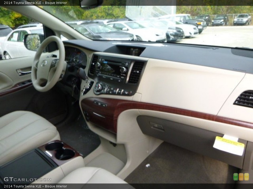 Bisque Interior Dashboard for the 2014 Toyota Sienna XLE #86484360