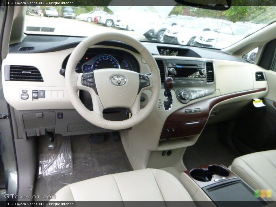 Bisque Interior Photo for the 2014 Toyota Sienna XLE #86484444