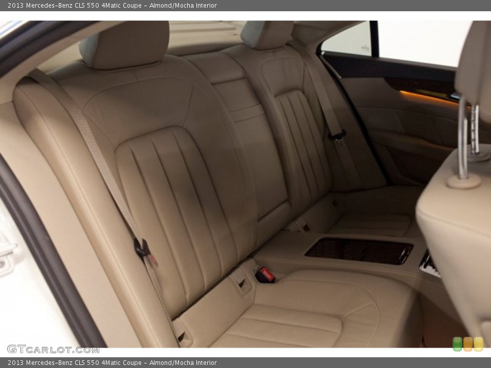 Almond/Mocha Interior Rear Seat for the 2013 Mercedes-Benz CLS 550 4Matic Coupe #86484563