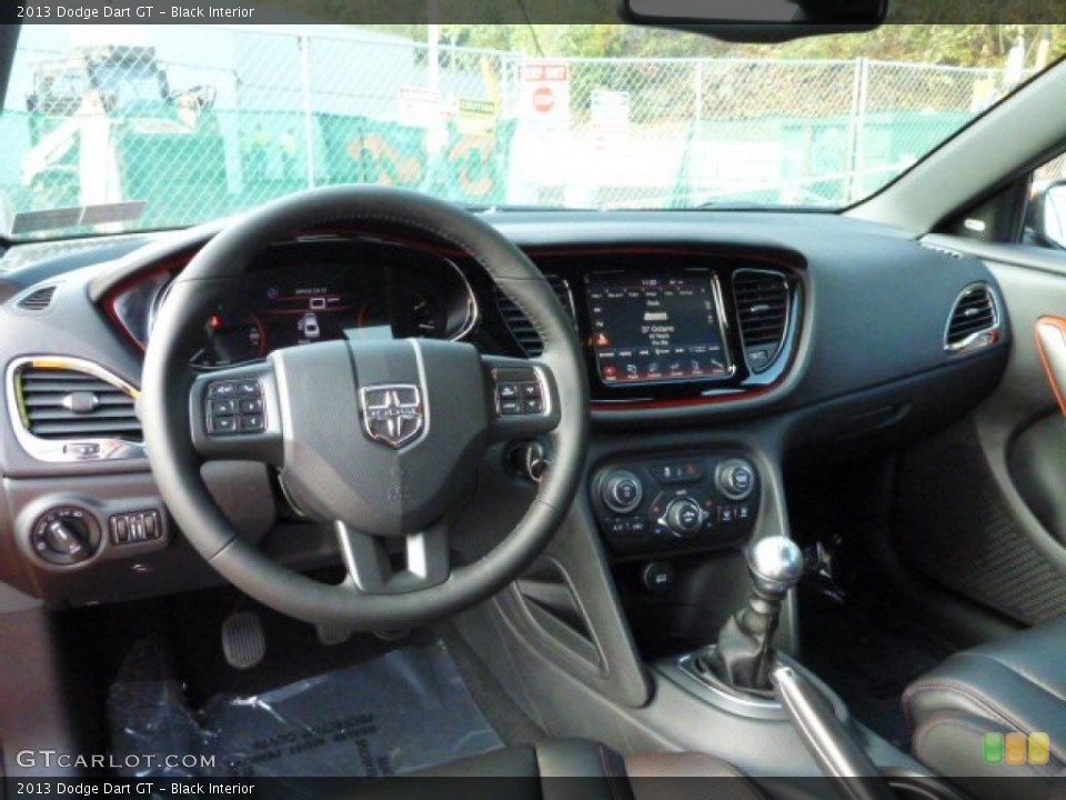 Black Interior Dashboard for the 2013 Dodge Dart GT #86486055