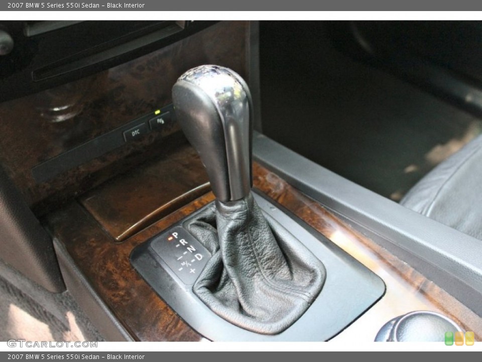 Black Interior Transmission for the 2007 BMW 5 Series 550i Sedan #86486409