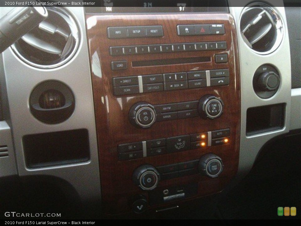 Black Interior Controls for the 2010 Ford F150 Lariat SuperCrew #86489001
