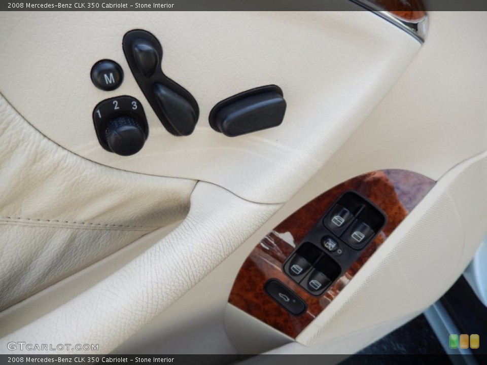 Stone Interior Controls for the 2008 Mercedes-Benz CLK 350 Cabriolet #86489052