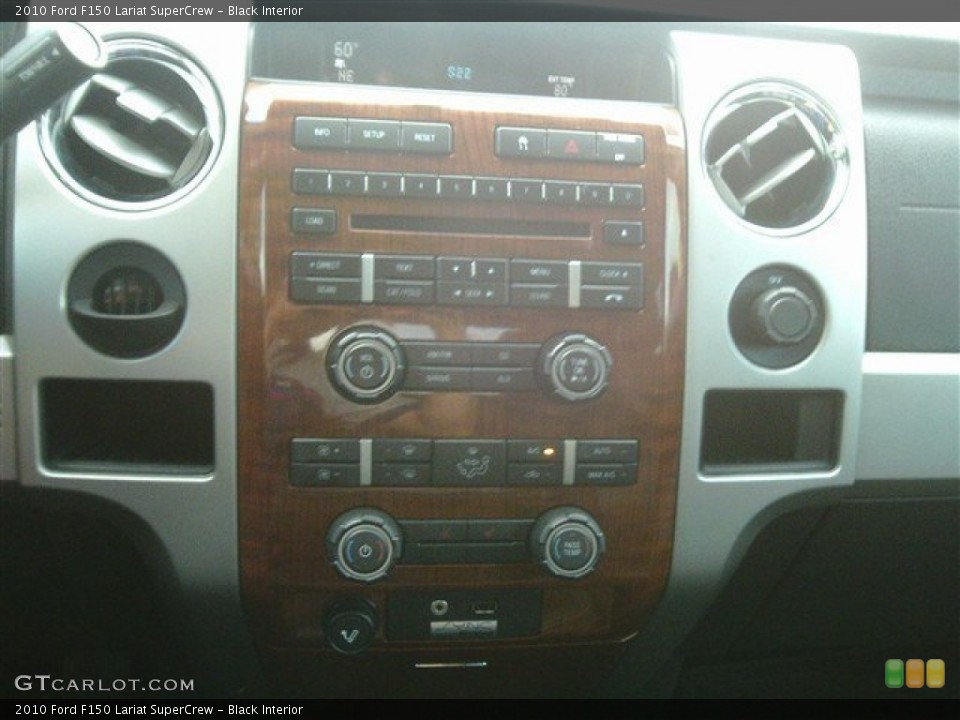 Black Interior Controls for the 2010 Ford F150 Lariat SuperCrew #86489059