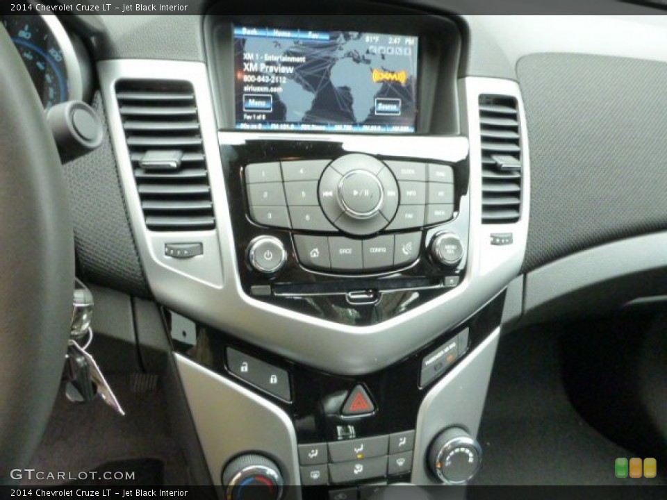 Jet Black Interior Controls for the 2014 Chevrolet Cruze LT #86491980