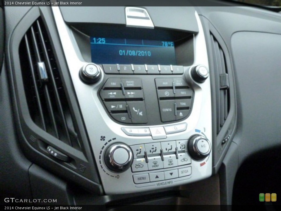 Jet Black Interior Controls for the 2014 Chevrolet Equinox LS #86494392