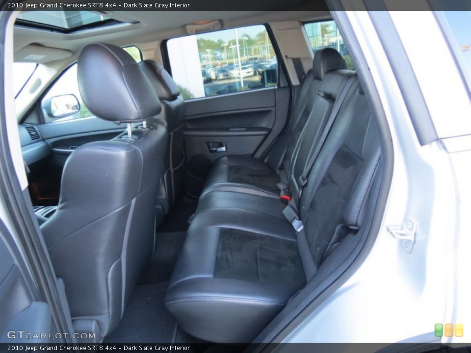 Dark Slate Gray Interior Rear Seat for the 2010 Jeep Grand Cherokee SRT8 4x4 #86498124