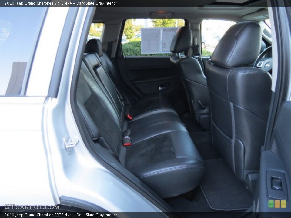 Dark Slate Gray Interior Rear Seat for the 2010 Jeep Grand Cherokee SRT8 4x4 #86498229