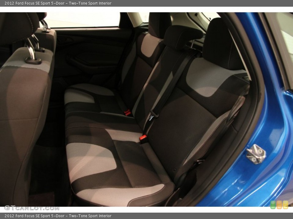 Two-Tone Sport Interior Rear Seat for the 2012 Ford Focus SE Sport 5-Door #86499585