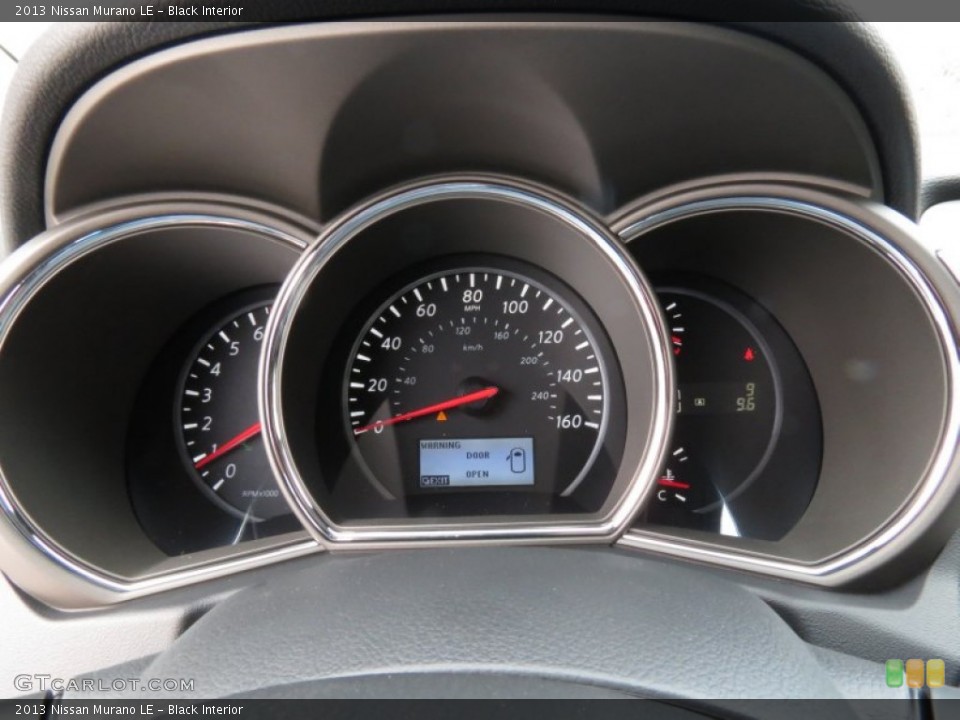 Black Interior Gauges for the 2013 Nissan Murano LE #86502546