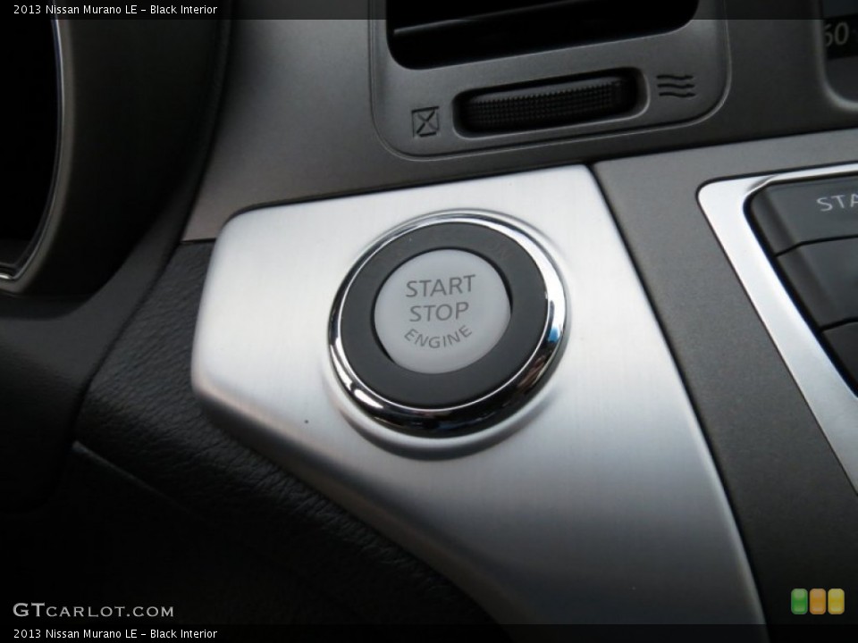 Black Interior Controls for the 2013 Nissan Murano LE #86502579