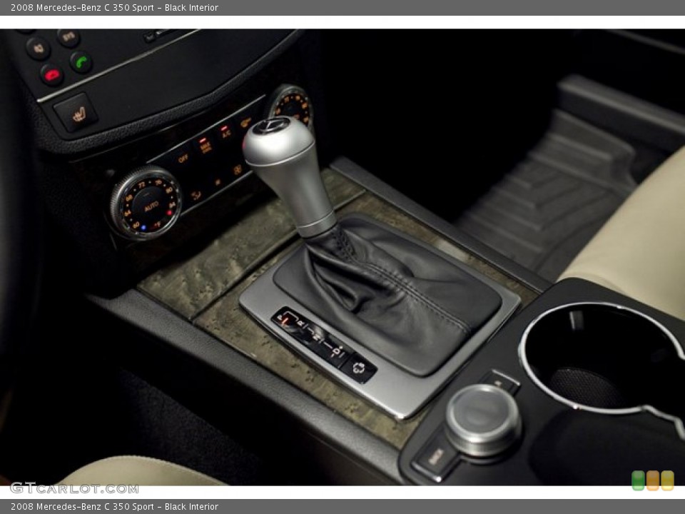 Black Interior Transmission for the 2008 Mercedes-Benz C 350 Sport #86509651