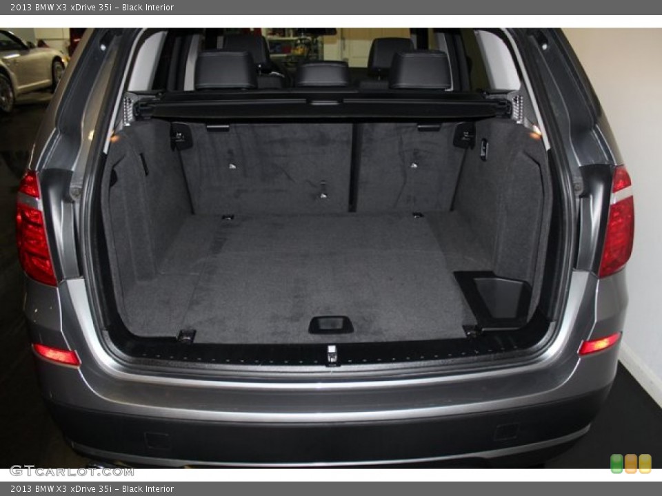 Black Interior Trunk for the 2013 BMW X3 xDrive 35i #86510752
