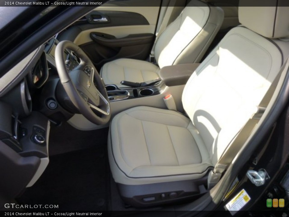 Cocoa/Light Neutral Interior Front Seat for the 2014 Chevrolet Malibu LT #86513086