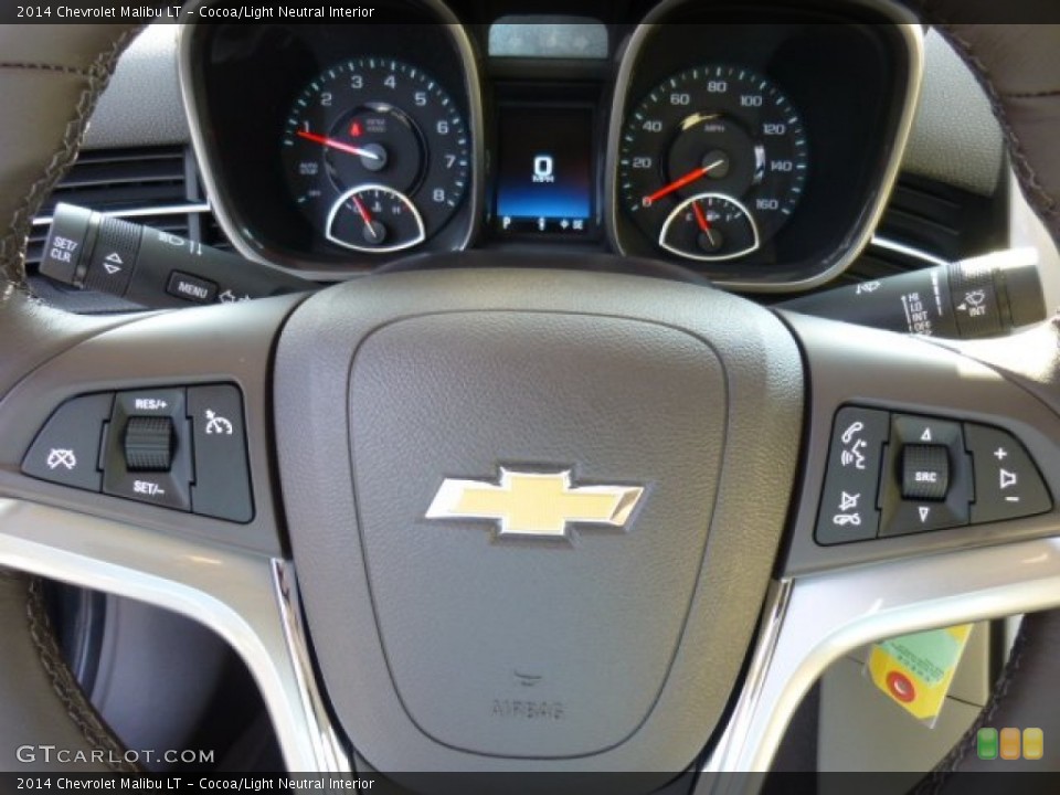 Cocoa/Light Neutral Interior Controls for the 2014 Chevrolet Malibu LT #86513164