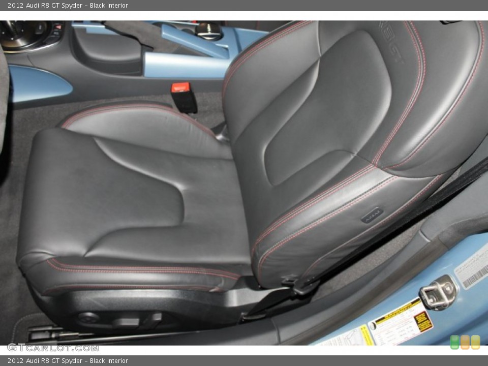 Black Interior Front Seat for the 2012 Audi R8 GT Spyder #86514583