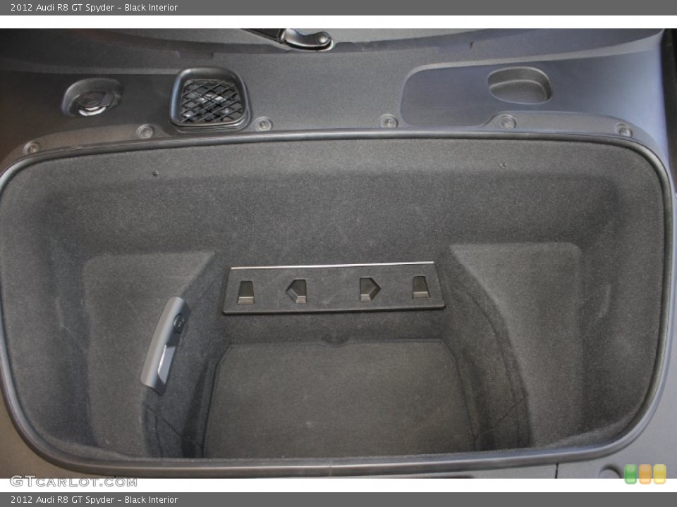 Black Interior Trunk for the 2012 Audi R8 GT Spyder #86514985