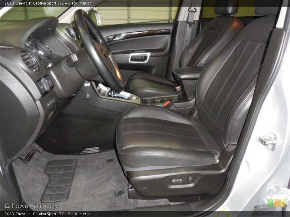 Black Interior Front Seat for the 2013 Chevrolet Captiva Sport LTZ #86516704