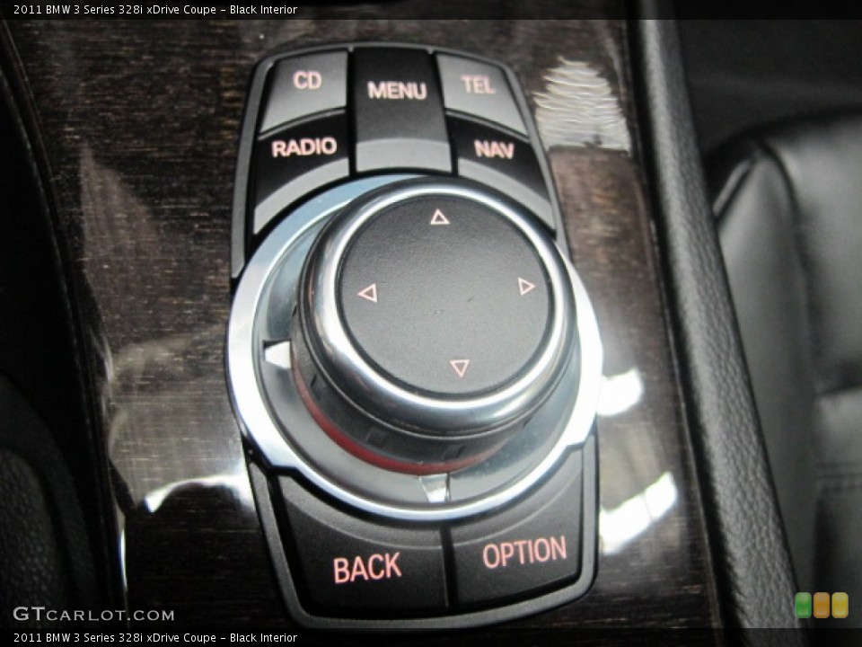 Black Interior Controls for the 2011 BMW 3 Series 328i xDrive Coupe #86517103