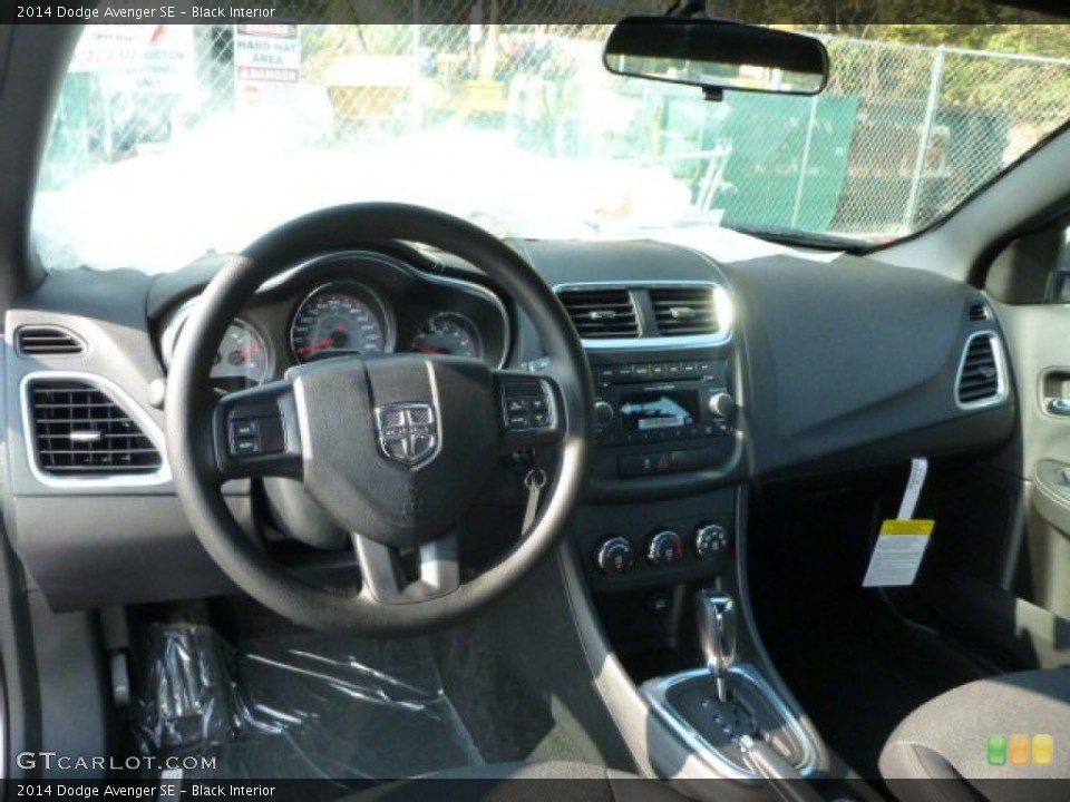 Black Interior Dashboard for the 2014 Dodge Avenger SE #86518474