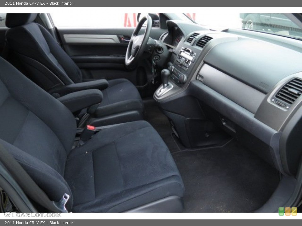 Black Interior Photo for the 2011 Honda CR-V EX #86524798