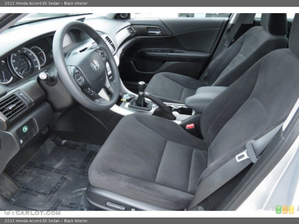 Black Interior Front Seat for the 2013 Honda Accord EX Sedan #86525035