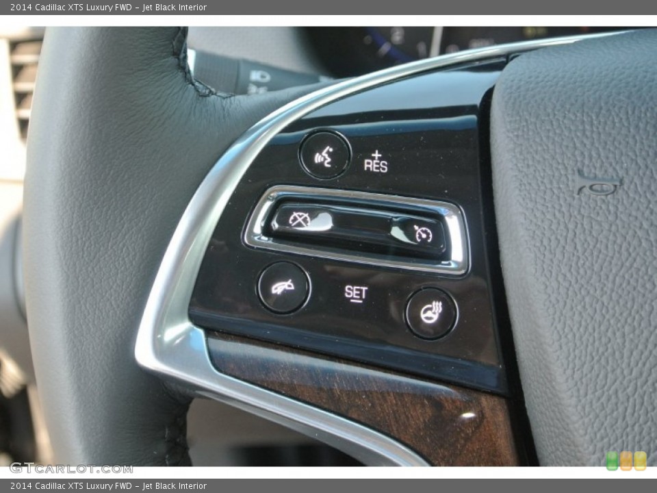 Jet Black Interior Controls for the 2014 Cadillac XTS Luxury FWD #86527599