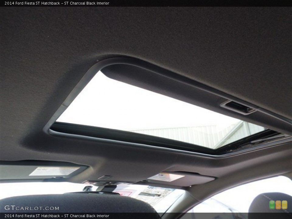 ST Charcoal Black Interior Sunroof for the 2014 Ford Fiesta ST Hatchback #86528667