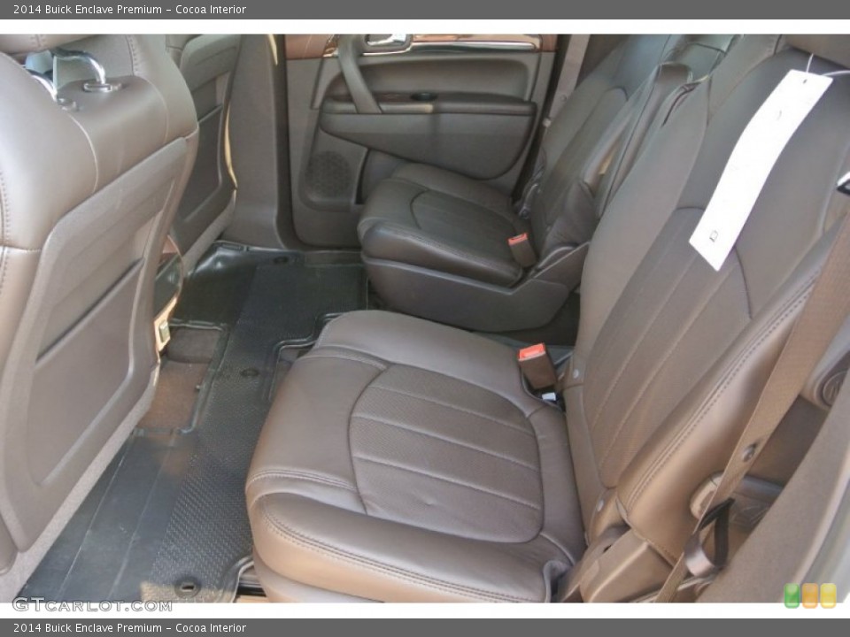 Cocoa Interior Rear Seat for the 2014 Buick Enclave Premium #86529768