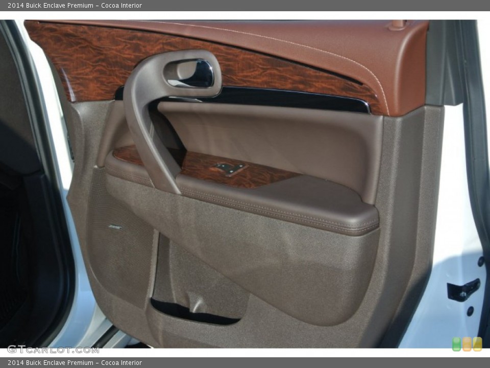 Cocoa Interior Door Panel for the 2014 Buick Enclave Premium #86529807