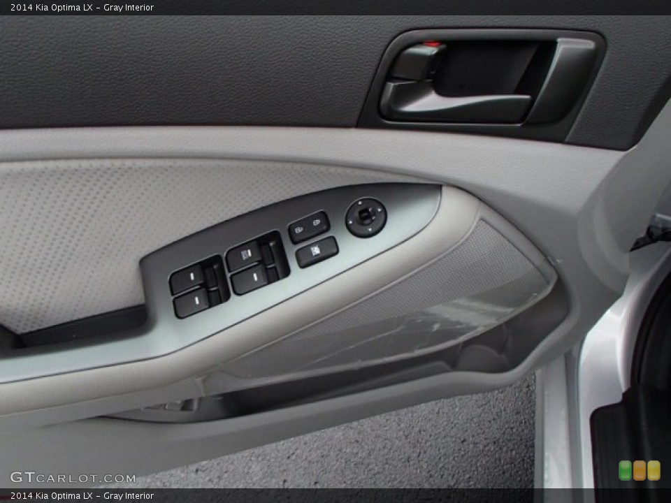Gray Interior Controls for the 2014 Kia Optima LX #86531727