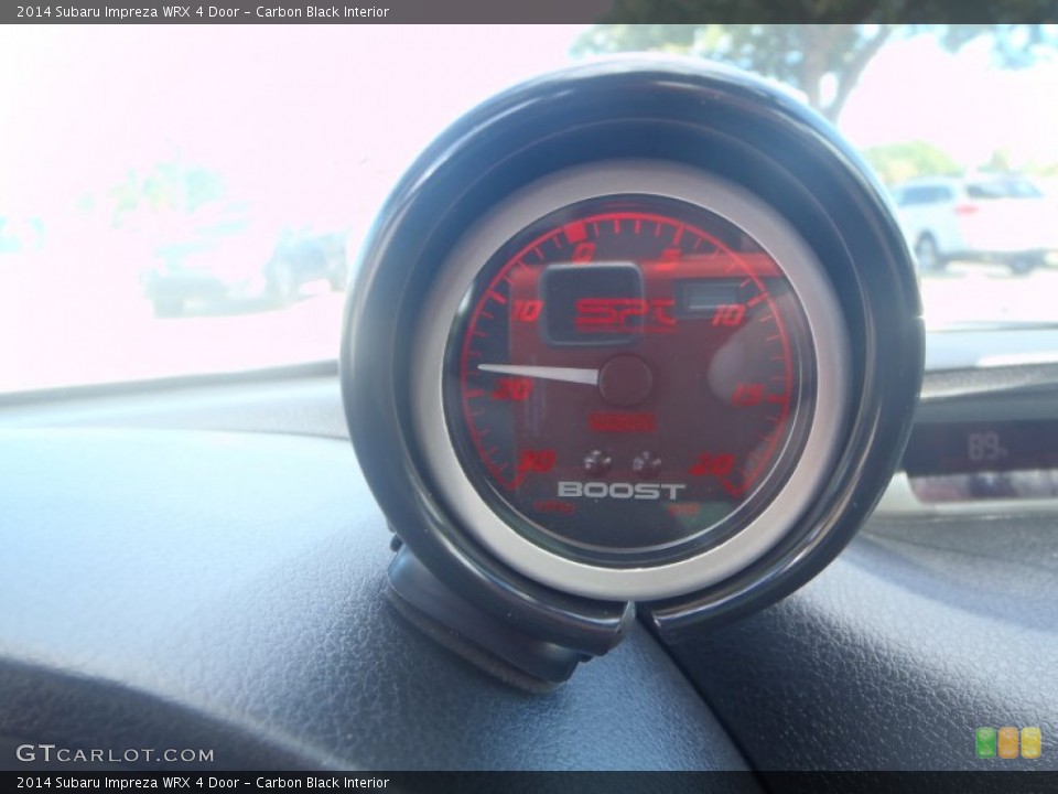 Carbon Black Interior Gauges for the 2014 Subaru Impreza WRX 4 Door #86531925