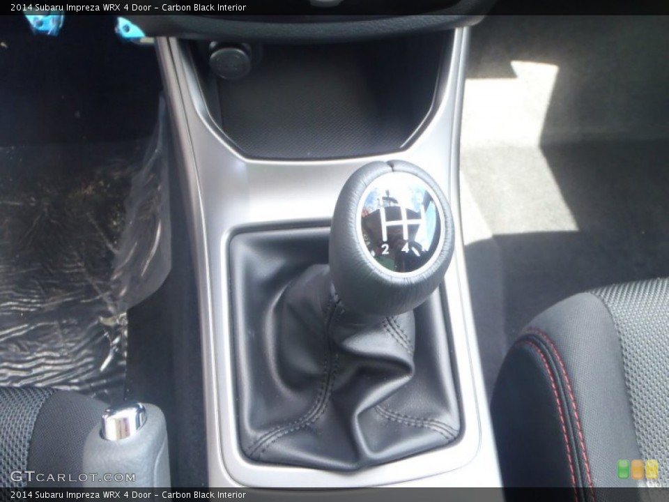 Carbon Black Interior Transmission for the 2014 Subaru Impreza WRX 4 Door #86531946