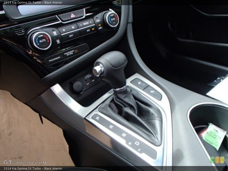 Black Interior Transmission for the 2014 Kia Optima SX Turbo #86532663