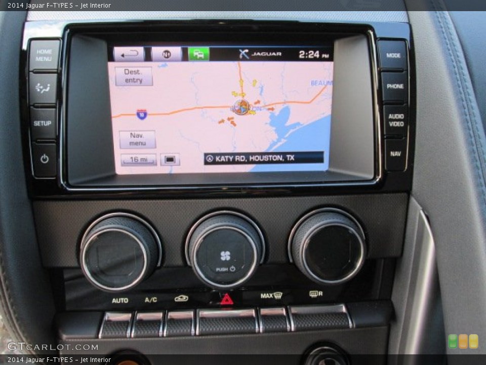 Jet Interior Navigation for the 2014 Jaguar F-TYPE S #86535240