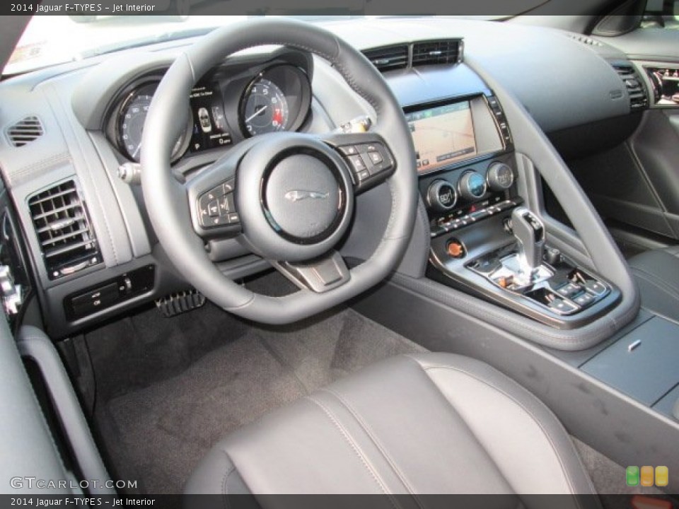 Jet Interior Prime Interior for the 2014 Jaguar F-TYPE S #86535657