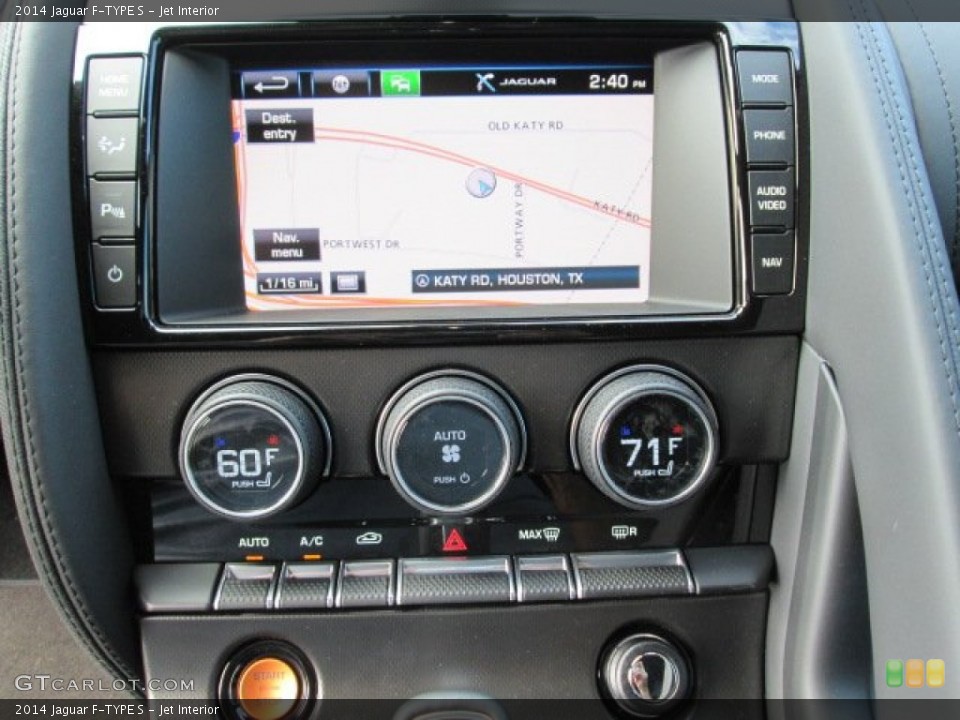 Jet Interior Controls for the 2014 Jaguar F-TYPE S #86535681