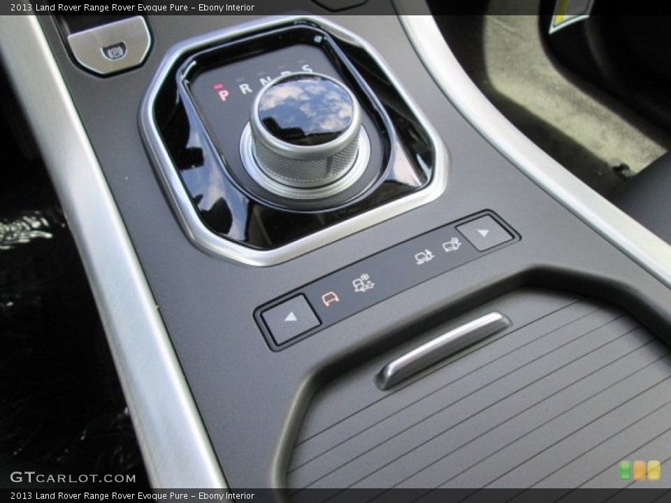 Ebony Interior Transmission for the 2013 Land Rover Range Rover Evoque Pure #86536308