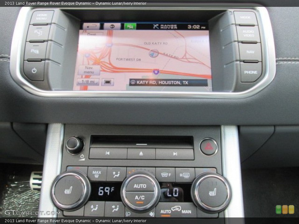 Dynamic Lunar/Ivory Interior Controls for the 2013 Land Rover Range Rover Evoque Dynamic #86536725